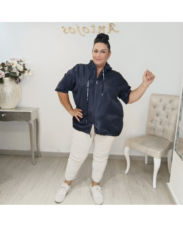 Cortaviento Repele Agua Oversize - Chaqueta Tallas Grandes