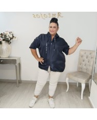 Cortaviento Repele Agua Oversize - Chaqueta Tallas Grandes