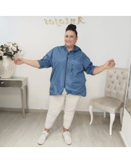 Cortaviento Repele Agua Oversize - Chaqueta Tallas Grandes