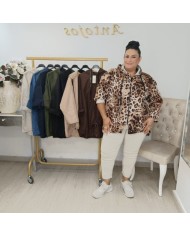 Cortaviento Repele Agua Oversize - Chaqueta Tallas Grandes