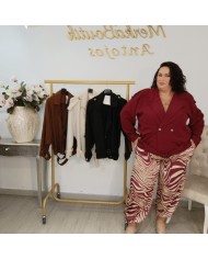 Gabardina Corta Curvy - Trench Coat Tallas Grandes