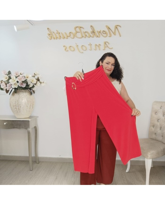 Pantalón Didi | Pata Ancha Licra Fría | MerkaBoutik