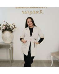 Gabardina MINI Antelina - Trench Ajustado Entretiempo  Exportar a Hojas de cálculo