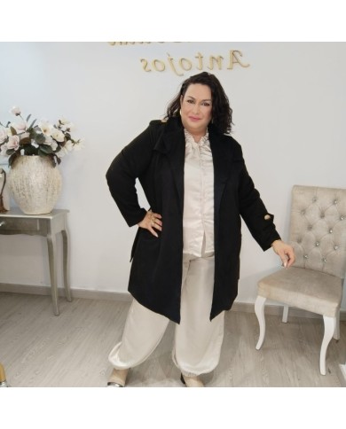 Gabardina Antelina MAXI - Trench Tallas Grandes Lujo