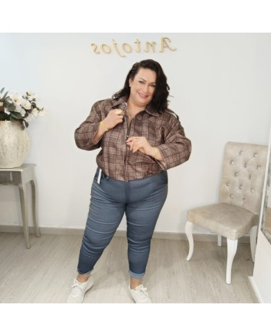 Chaqueta Abigail Cuadros - Blouson Oversize Tallas Grandes