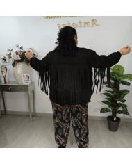 Chaqueta Rodeo Flecos - Antelina Western Tallas Grandes