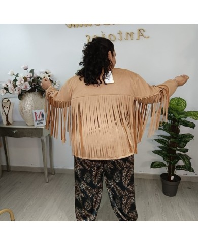Chaqueta Rodeo Flecos - Antelina Western Tallas Grandes