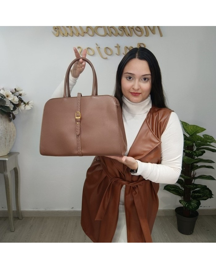 Chaleco Polipiel Largo - Gabardina Sin Mangas Curvy