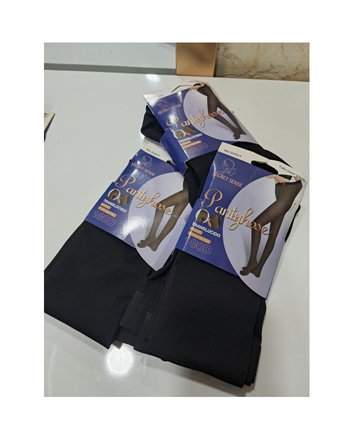 Medias Translúcidas 180 DEN Efecto Velado - Pantys de Invierno TG Grande