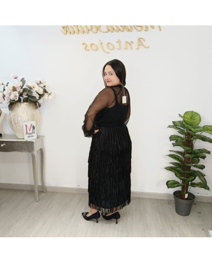 Falda de Flecos en Capas | Movimiento y Estilo de Fiesta