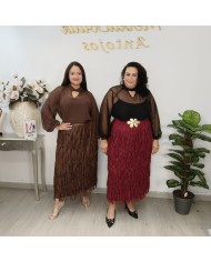 Falda de Flecos en Capas | Movimiento y Estilo de Fiesta