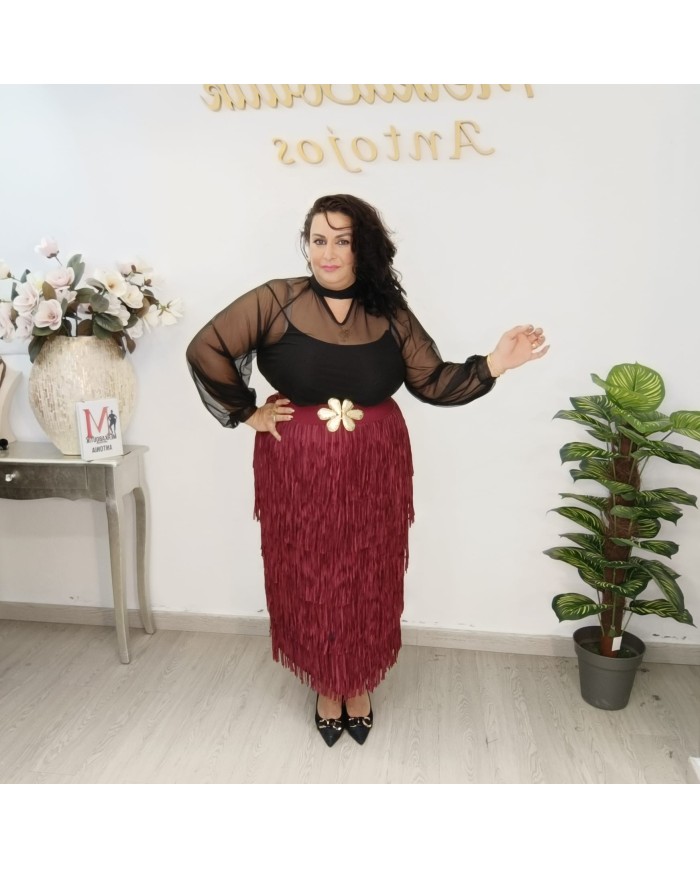 Falda de Flecos en Capas | Movimiento y Estilo de Fiesta