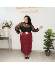 Falda de Flecos en Capas | Movimiento y Estilo de Fiesta