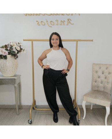 Pantalón Bombacho de Satén | Lujo y Comodidad | MerkaBoutik