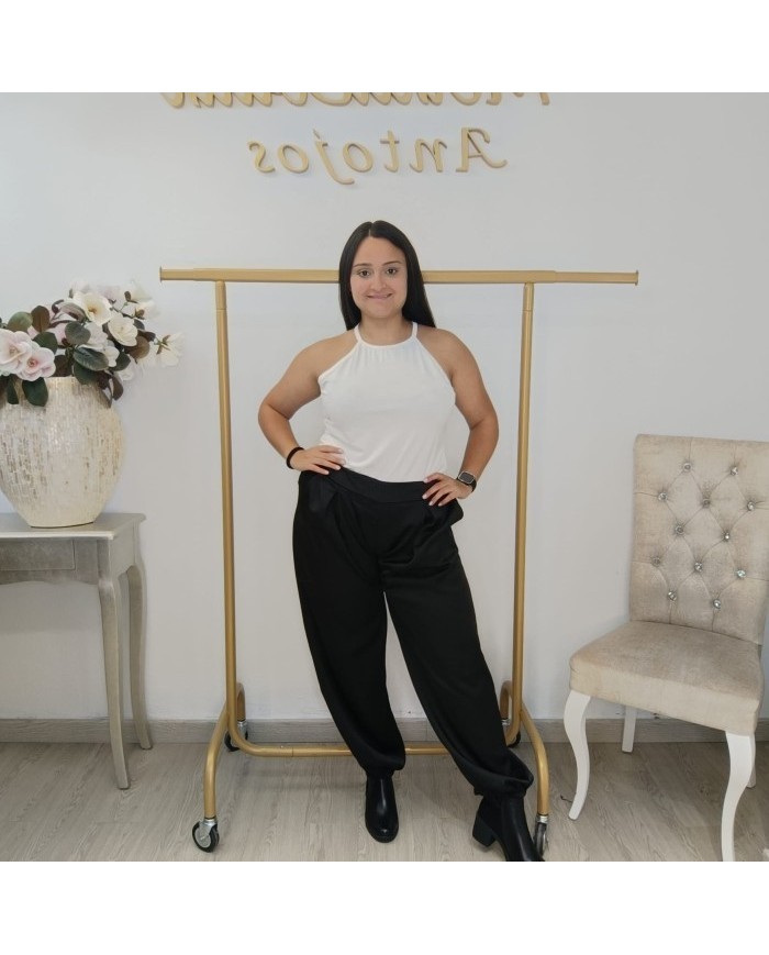 Pantalón Bombacho de Satén | Lujo y Comodidad | MerkaBoutik