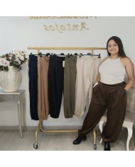 Pantalón Bombacho de Satén | Lujo y Comodidad | MerkaBoutik