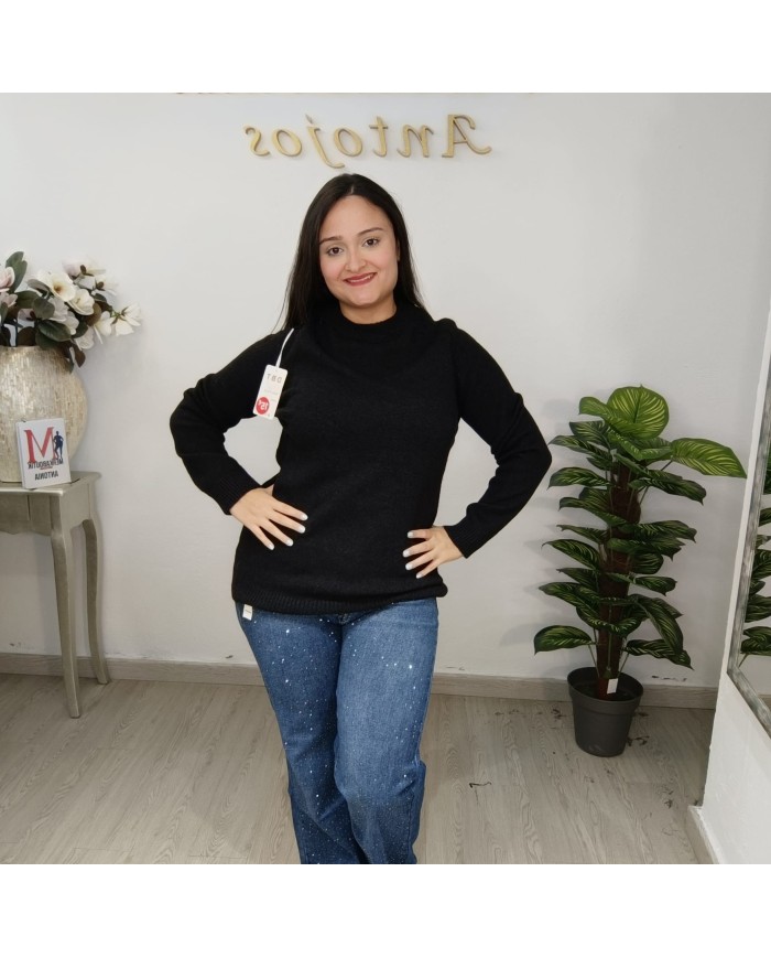 Jersey Túnica Largo Oversize Punto Suave | Modelo 'Suiza' | Varios Colores