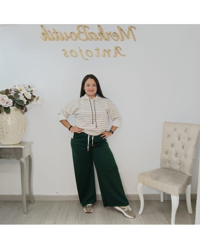 Pantalón de Algodón Suave y Holgado | Moda de Mujer | MerkaBoutik