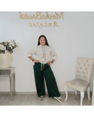 Pantalón de Algodón Suave y Holgado | Moda de Mujer | MerkaBoutik