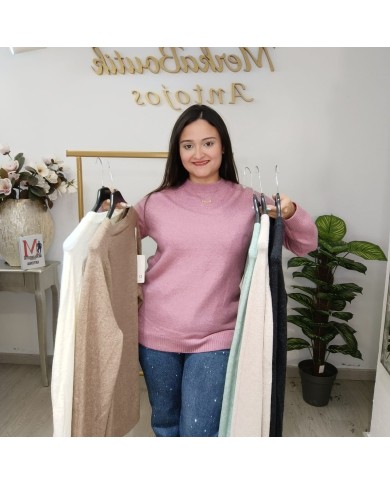 Jersey Túnica Largo Oversize Punto Suave | Modelo 'Suiza' | Varios Colores