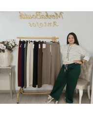 Pantalón de Algodón Suave y Holgado | Moda de Mujer | MerkaBoutik
