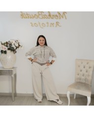 Pantalón de Algodón Suave y Holgado | Moda de Mujer | MerkaBoutik