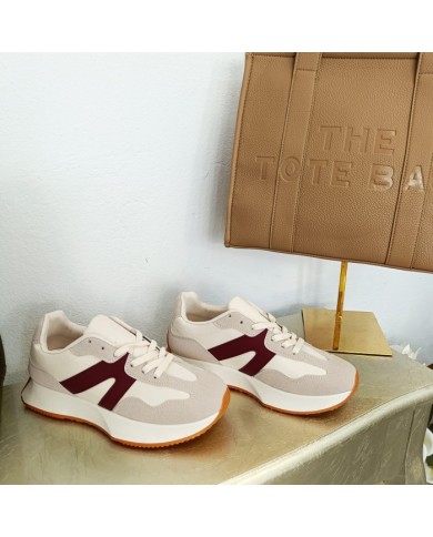 Zapatillas Deportivas Diva - Bloques Color - Trail Running Mujer