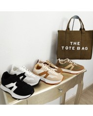 Zapatillas Deportivas Diva - Bloques Color - Trail Running Mujer