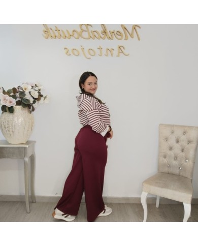 Pantalón de Algodón Suave y Holgado | Moda de Mujer | MerkaBoutik