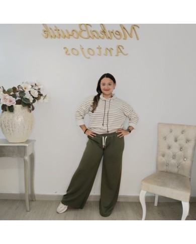 Pantalón de Algodón Suave y Holgado | Moda de Mujer | MerkaBoutik