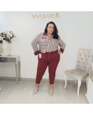 Pantalón de Talle Alto y Corte Recto | Ropa de Mujer | MerkaBoutik