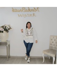 Comprar Camisa Jersey Rosy de Punto Fino | Elegancia y Calidez