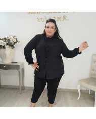 Comprar Camisa Real Lisa de Color Único | Tejido de Crepé Elegante