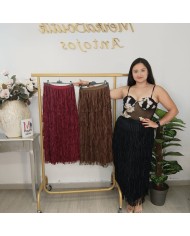 Falda de Flecos en Capas | Movimiento y Estilo de Fiesta