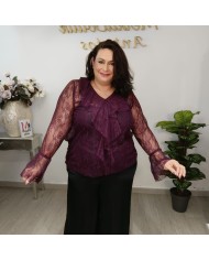 Blusa UNIKO de Encaje | Versátil y Elegante | MerkaBoutik Antojos