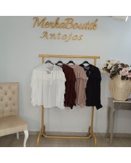 Blusa GASA ANDALUCÍA Volantes | Lazo y Fluida | Antojos