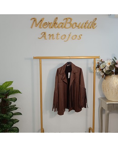 Chaqueta Rodeo Flecos - Antelina Western Tallas Grandes