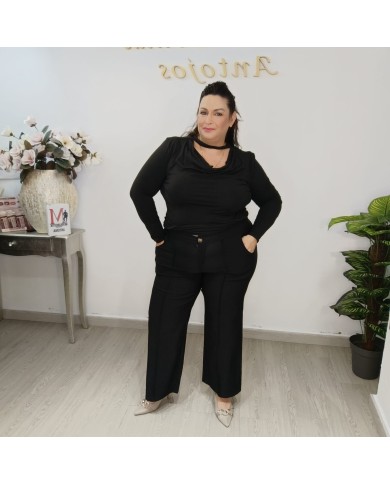 Pantalón América Ancho de Sastre | Elegante y Fluido | Antojos