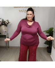 Camiseta Cuello Bobo Elegante | Blusa Larga MerkaBoutik Antojos Camiseta Cuello Bobo Elegante | Blusa Larga MerkaBoutik Antojos