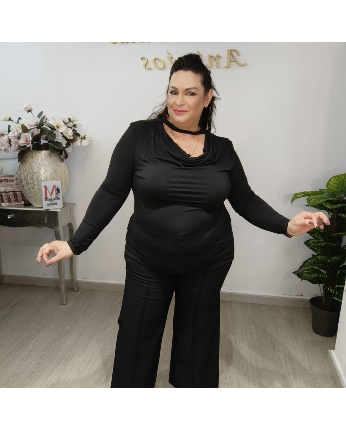 Camiseta Cuello Bobo Elegante | Blusa Larga MerkaBoutik Antojos Camiseta Cuello Bobo Elegante | Blusa Larga MerkaBoutik Antojos