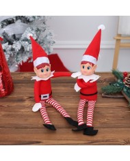 Elfo Navideño Decoración | Muñeco Articulado Árbol | Antojos