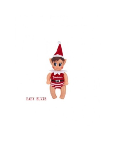 Elfo Navideño Bebé Decoración | Mini Muñeco Articulado | Antojos