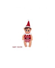 Elfo Navideño Bebé Decoración | Mini Muñeco Articulado | Antojos