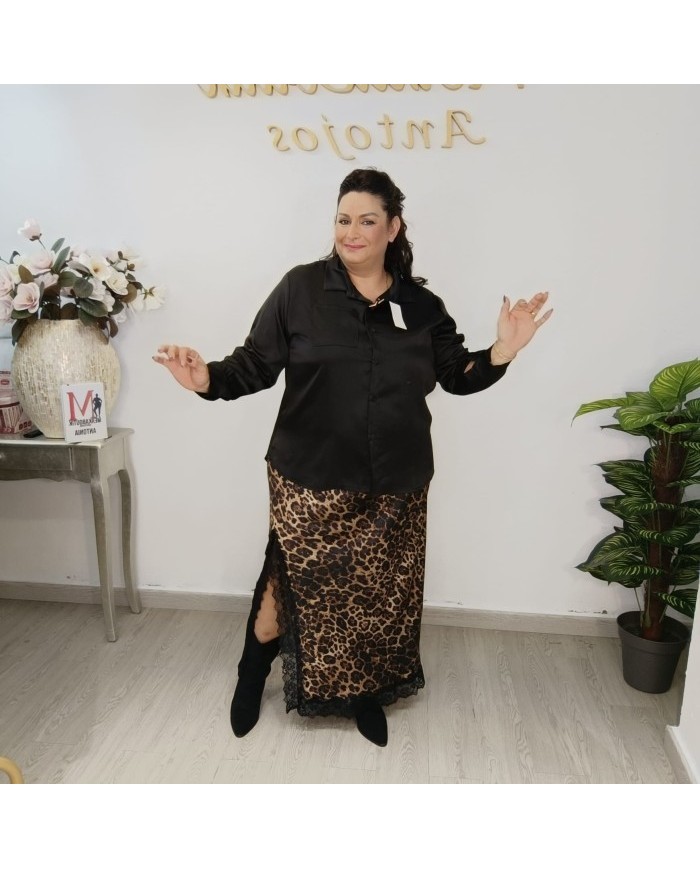 Camisa Satén Mar - Blusa Sedosa Oversize - Crudo Burdeos