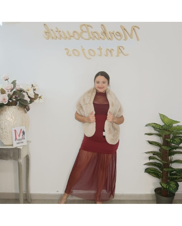 Estola Pelo Sintético de Fiesta - Accesorio Elegante y Suave