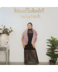 Estola Pelo Sintético de Fiesta - Accesorio Elegante y Suave