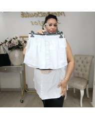 Bajera Maxi Rayas Tallas Grandes - Extensor de Blusas Náutico