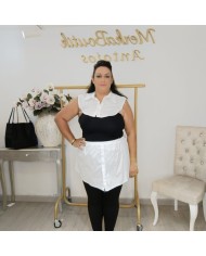 Cuello Camisero Falso Blanco - Accesorio Looks de Capas