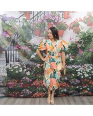 **Vestido Delia Floral Midi