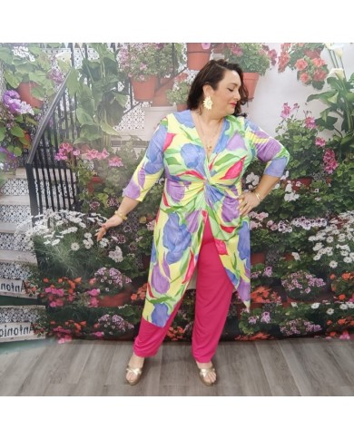 **Conjunto Claudia Floral